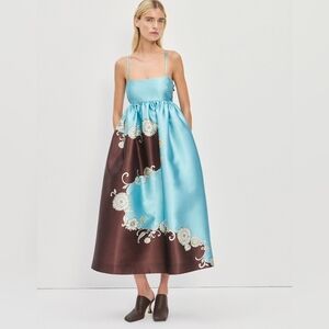 ALEMAIS gia gown Midi Dress